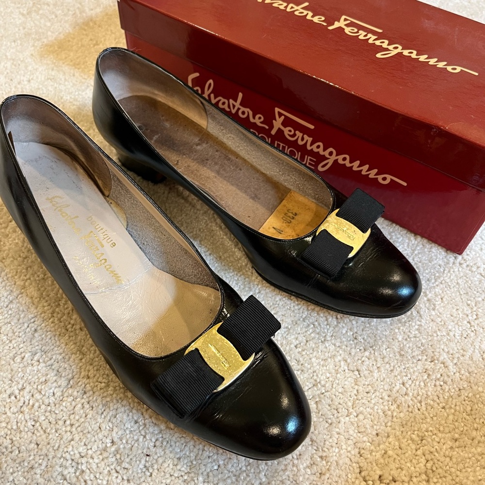 Black Salvatore Ferragamo